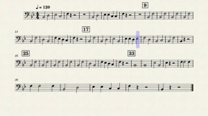 Trombone Play Along - When the Saints Go Marching In