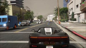 GTA 5 Mod - Ferrari Daytona SP3 - Realistic RTX Gameplay