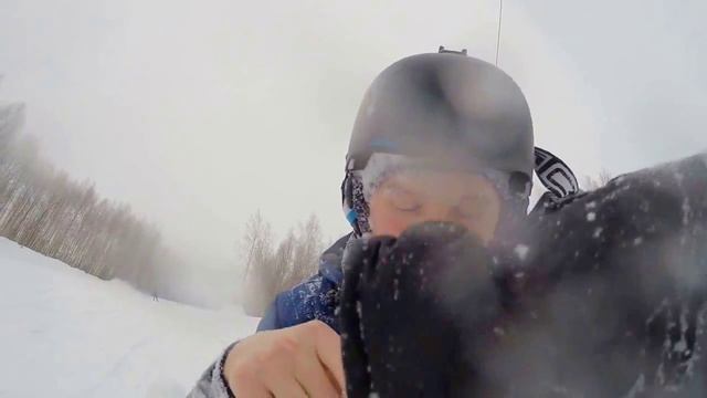 GoPro: падение на сноуборде Губаха смотреть онлайн