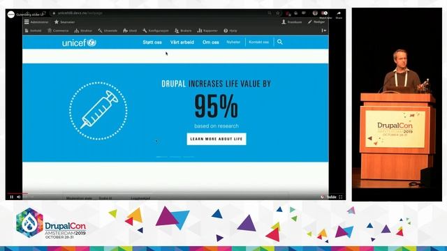DrupalCon Amsterdam 2019:Drupal Gutenberg and Unicef A Case Study смотреть онлайн