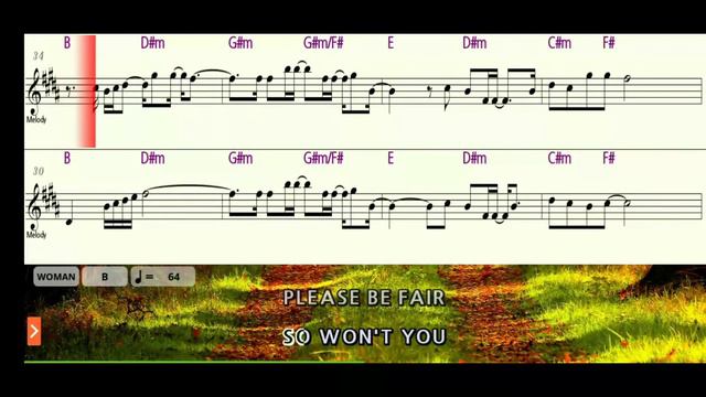 This Time I'll Be Sweeter Flute Sheet Music Play Along Backing Tracks Partitura смотреть онлайн