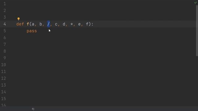Positional-only and keyword-only arguments in Python