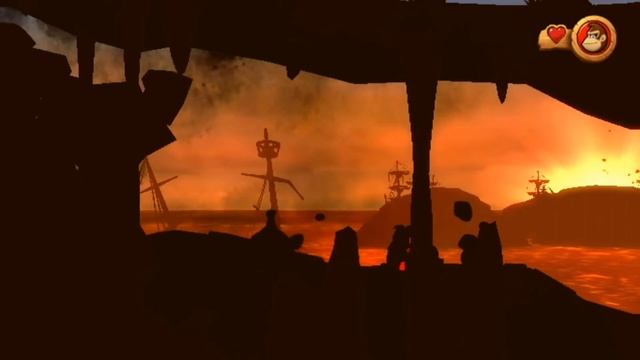 Donkey Kong Country Returns 200% Walkthrough - World 1: Jungle Mirror Mode смотреть онлайн