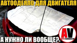 Автоодеяло (типа АВТОТЕПЛА). А нужно ли? МОТОР ТО НЕ УБЬЕМ?