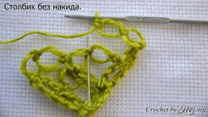 ♦ Бактус, шаль из соломоновых петель крючком • ellej