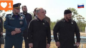 РАМЗАН КАДЫРОВ проверил лично новые дороги