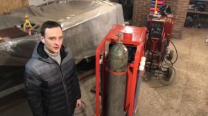 Тележка для сварочного аппарата своими рукамиTIG Welding cart hand made.mp4