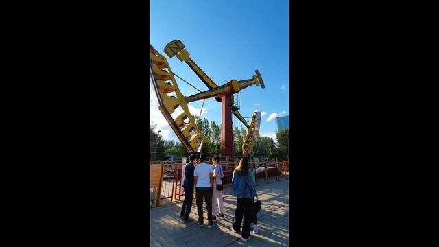 "МЕЛЬНИЦА ", городской парк , аттракционы Нур-Султан/ "SPACE GUN"- crazy rides in Astana смотреть онлайн