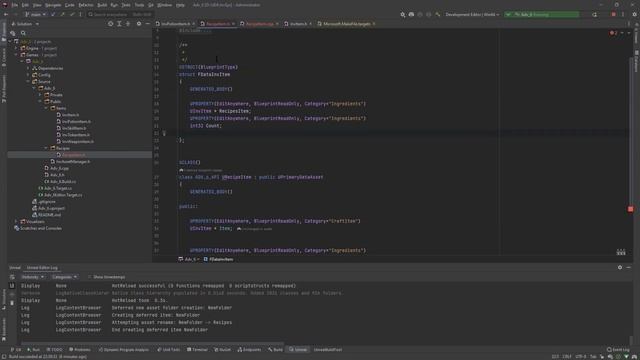 015. InvSys - С++ - Подготовка ДатаАссета для рецептов. смотреть онлайн