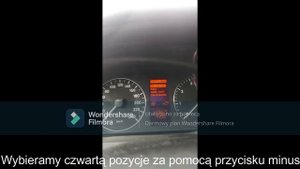 Kasowanie inspekcji serwisowej Mercedes w169 przegląd okresowy reset (reset oil Mercedes w169)