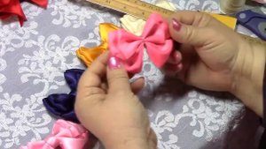 Как сделать красивый бантик