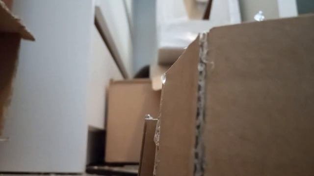 Делаю поезд из картона