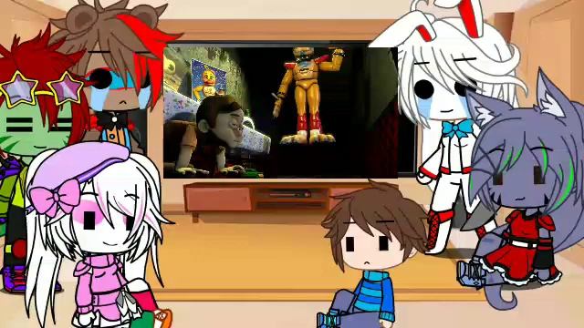 security breach react to glamrock freddy voice impression смотреть онлайн