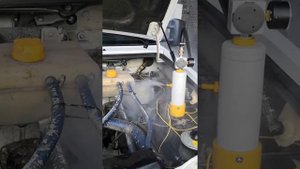 Дымогенератор для опрессовки системы впуска автомобиля