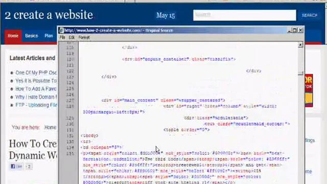 How To View Website Source Code With Internet Explorer Web Browser