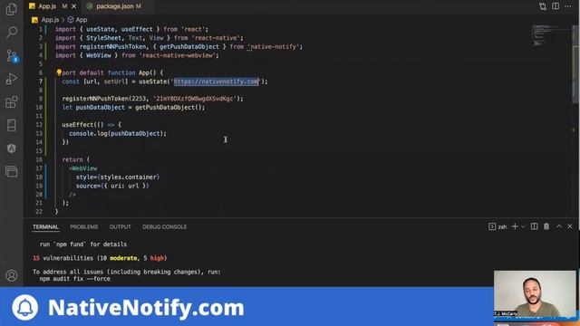 Expo Push Data Objects: Part 2