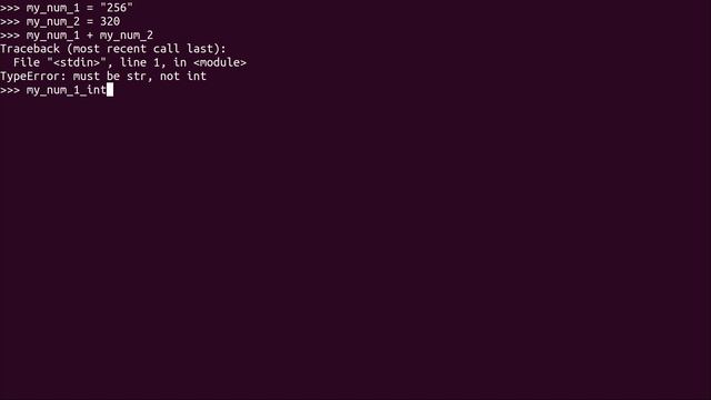 Coding in Python 06 - Converting Data Types (Learn Linux TV Classics)