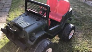 Peg Perego Gaucho REBUILD 12v Remote Ride on Jeep Restoration