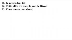 Французский по плейлистам. Урок III.III.4. Контрольная