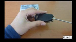 Замена батарейки в ключе  АУДИ А1, А3, А4, А6, Q7 Change the battery