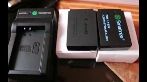 Cheap Extra Battery for Canon EOS M10 Smatree bought at lazada + Review LPE12