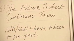 FUTURE PERFECT  CONTINUOUS TENSE PART 2