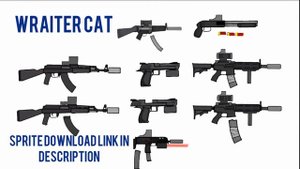Tactical weapons sprites pack | Madness combat