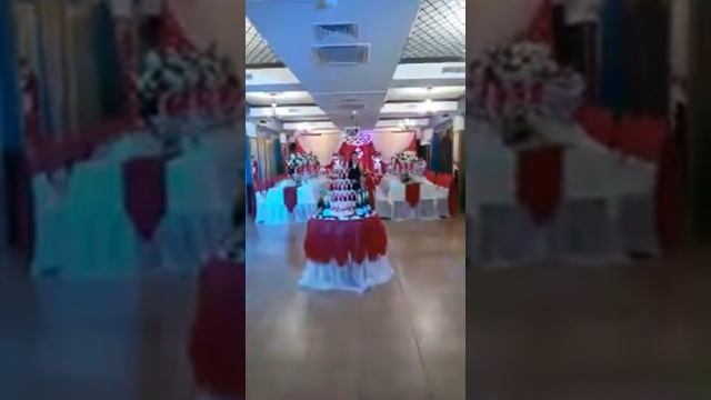 Оформление свадебного зала 11.08.2018 в ресторане Рахат Лукум г. Салават