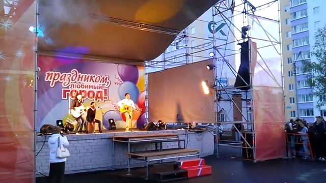 Крио эффекты на праздновании Дня города Добрянка 19 07 14г смотреть онлайн