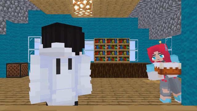 .........  Minecraft animation Mine-imator Слова немного не подходят