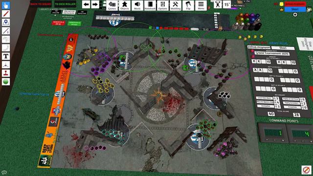 Competitive 40k - TTS - Drukhari vs Adepta Sororitas - WTC GreekHammer40k Round 2
