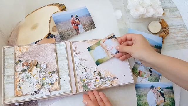 Мини-обзор фотоальбома ,,Любовь,, Скрапбукинг Прозрачная обложка Альбом смотреть онлайн