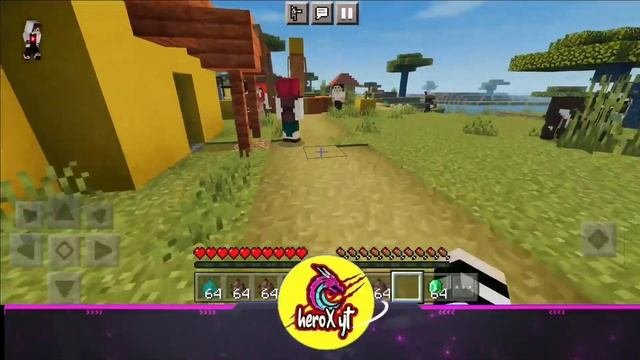 Happy Villagers Addon For Minecraft Pocket Edition 1.18| Happy Villagers Mod Mcpe|| HeroXyt