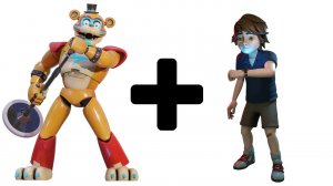 Глэм рок фредди + Грегори = ??? | FNAF Анимация.mp4