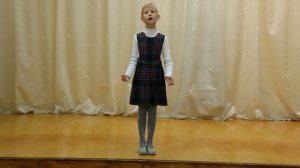 Пышкина Дарья, 8 лет, Колыбельная Светланы, вокал   копия
