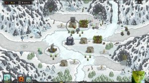 Kingdom Rush (Ветеран) → Морозные Вершины - Героическое Испытание