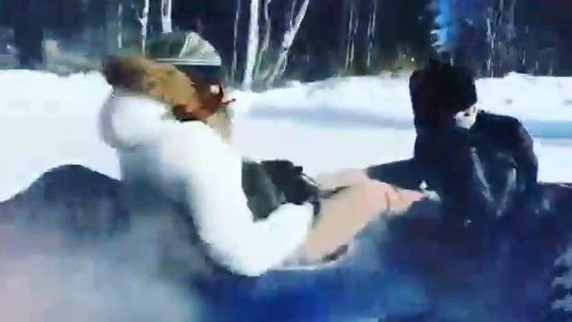 Листвянка, Папа катается))) смотреть онлайн