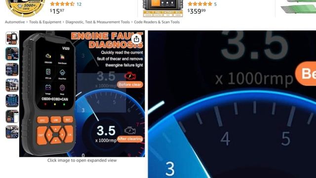 EUPA OBD2 Scanner Diagnostic Tool [V520] and Review смотреть онлайн