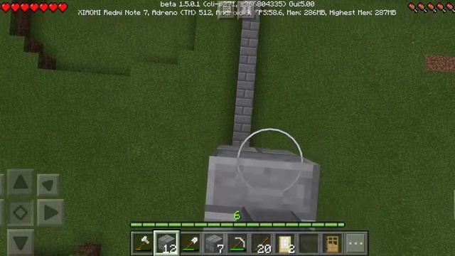 Minecraft Начало постройки замка из каменных кирпичей серия [3] смотреть онлайн