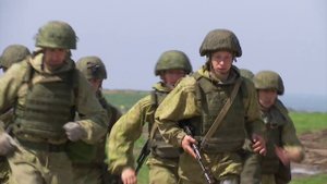 Морская пехота на полосе препятствий