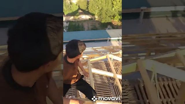Мансардная крыша в Таджикистане