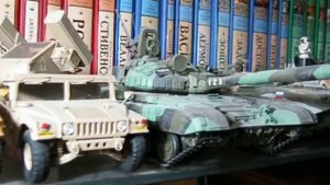 Небольшая коллекция военной техники в масштабе 1:35