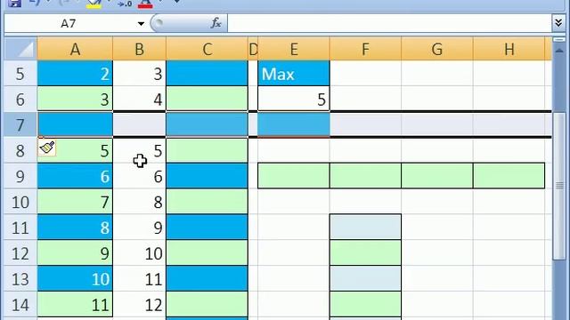 Excel Magic Trick #203: Sequential Numbers in Formulas ROWS function
