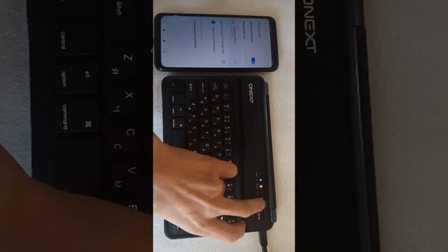 Bluetooth клавиатура Onext BK300 подключение настройка