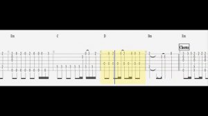 TONES AND I - DANCE MONKEY / Guitar Acoustic Fingerstyle Tab