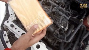 Toyota Aqua Hybrid Air Filter Replacment