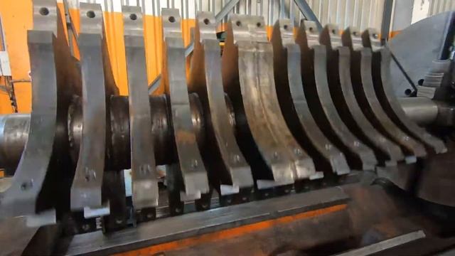 Доработка ротора дробилки CHANG WOEN смотреть онлайн