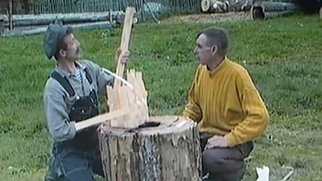 Плетём корзину из сосновой дранки смотреть онлайн