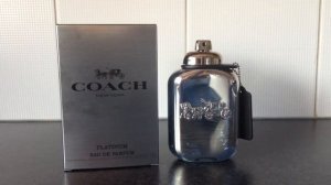 Coach New York Platinum For Men EDP -- Early Impressions