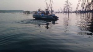 Рыбалка на спининг на Богучанском водохранилище